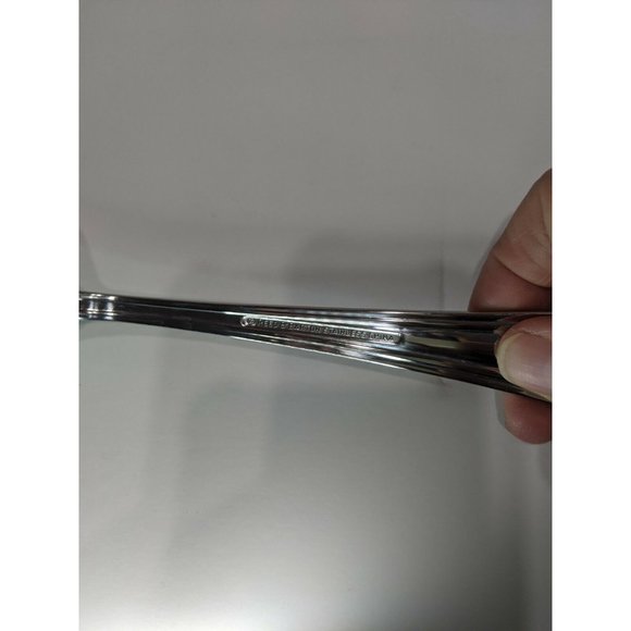 Reed & Barton BROOKSHIRE Pierced Veg Serving Spoon Stainless Flatware 9 1/4" - Picture 7 of 7